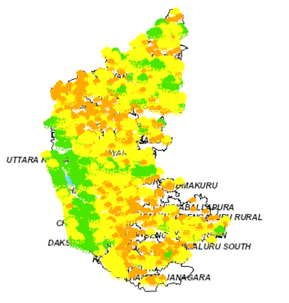 namma_vjy's tweet photo. Widespread rains across the State since 8.30AM.

UK recorded heavy rains since this morning and topped the charts.

• 101.0 mm RAIN Recorded At Nagarbastikeri in UTTARA KANNADA District.
• 84.0 mm RAIN Recorded At Hereangadi in UTTARA KANNADA District.
• 83.5 mm RAIN Recorded At Wajgod in UTTARA KANNADA District.
• 72.5 mm RAIN Recorded At Neere in UDUPI District.
• 71.5 mm RAIN Recorded At Itgi in UTTARA KANNADA District.

#KarnatakaRains