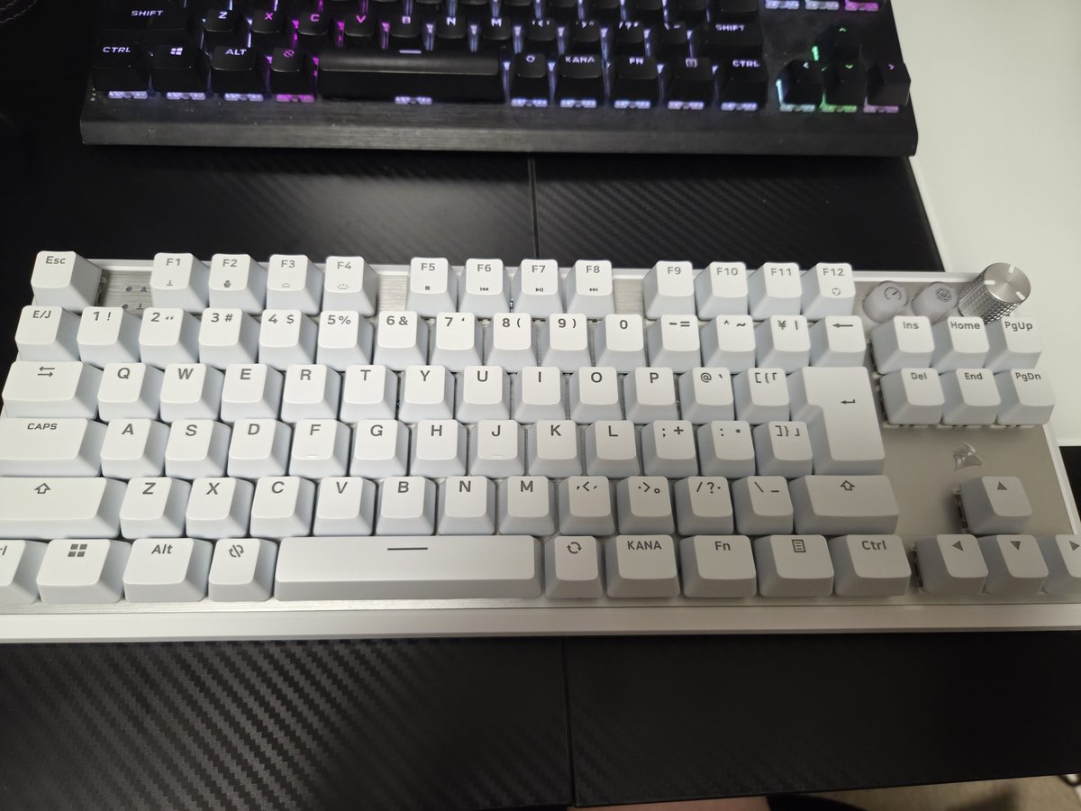 Shun_JPs's tweet photo. K70 PRO TKLｷﾀ━━━━(ﾟ∀ﾟ)━━━━!! https://t.co/D01U5j9Jys