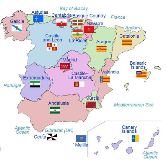 koninkrijck's tweet photo. @LaMasia_idn Bendera yang dibawa pemain Spanyol itu bendera-bendera resmi yang ini btw, kalau yang di foto itu bendera versinya separatis yang jelas kontroversial kalau dibawa di event Segede Pildun (apalagi ada raja Spanyol juga) https://t.co/6bIQgzCXiE