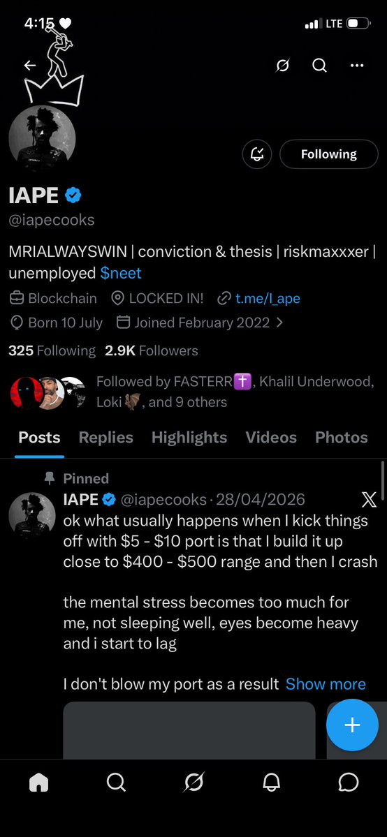 dimmfy's tweet photo. @FASTERRDADDY @vicdahustula @iapecooks @itookyourprofit Done daddy let me win this!!🔥💪

8kBzvQs7kYm5ZtVw8bqnpHt8nuKRCUByLD6sgReHxXTG https://t.co/jn99RFSwmA