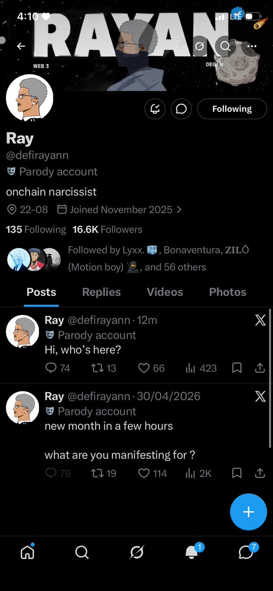 dimmfy's tweet photo. @dndlyxx @dyklunaa @defirayann Hii legend in don’t know if am invisible but I need this win 🫶

8kBzvQs7kYm5ZtVw8bqnpHt8nuKRCUByLD6sgReHxXTG
Thanks man🙏 https://t.co/eC5EBXBWnR