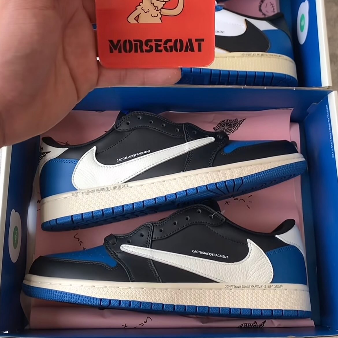 fullress's tweet photo. FRAGMENT × Travis Scott × NIKE AIR JORDAN 1 LOW SP "Black/Sail/Sports Royal" (フラグメント トラヴィス・スコット ナイキ エア ジョーダン ロー "ブラック/セイル/スポーツロイヤル") [DM7866-014] (factoryinsiders)

https://t.co/7DcSiY4MjK https://t.co/KEseH6C385