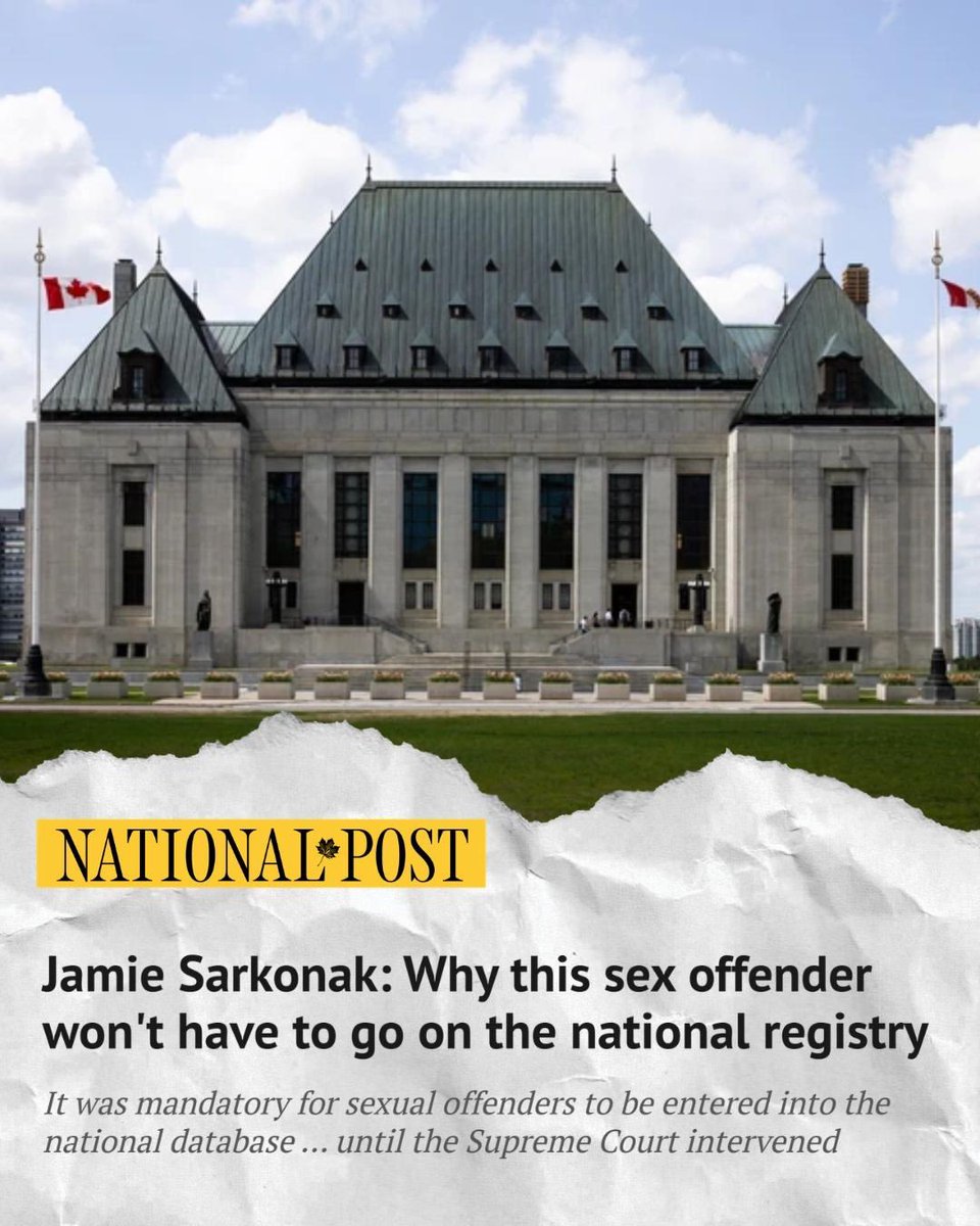 RachaelThomasAB's tweet photo. Convicted of sexual assault. Spared the sex offender registry.

Karandeep Singh admitted he never asked for consent. But under the Liberals’ weakened registry laws, the court was able to exempt him after hearing that a registration order could contribute to his deportation.

The Liberals Liberals have created  a system more concerned with protecting criminals than protecting Canadians. It’s time for change!