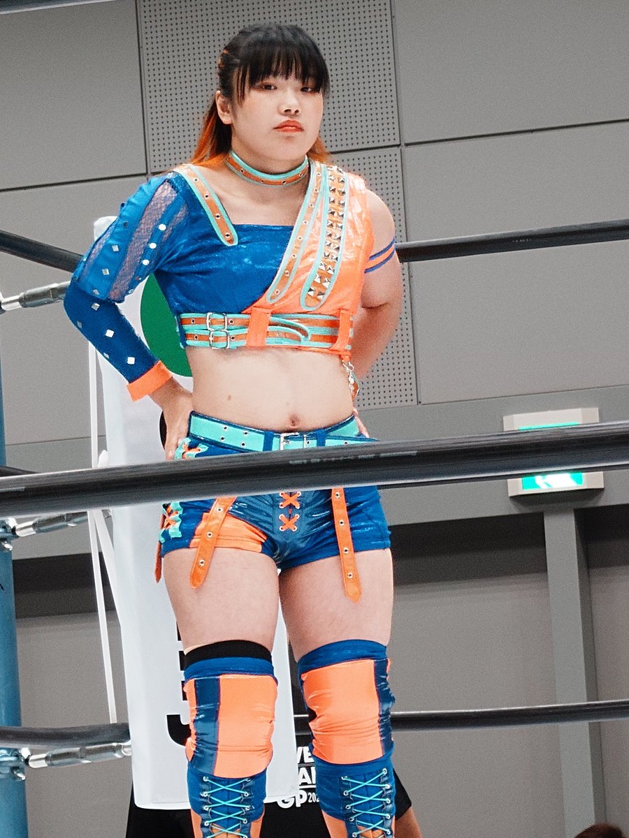 Hidecchi_C's tweet photo. STARDOM 5★STAR GP 2026 in OSAKAその①

なつぽい🆚安納サオリ🆚浜辺纏🆚儛島エマ

#STARDOM　#なつぽい　選手　#安納サオリ　選手　#浜辺纏　選手　#儛島エマ　選手 https://t.co/ryQ325RKUN