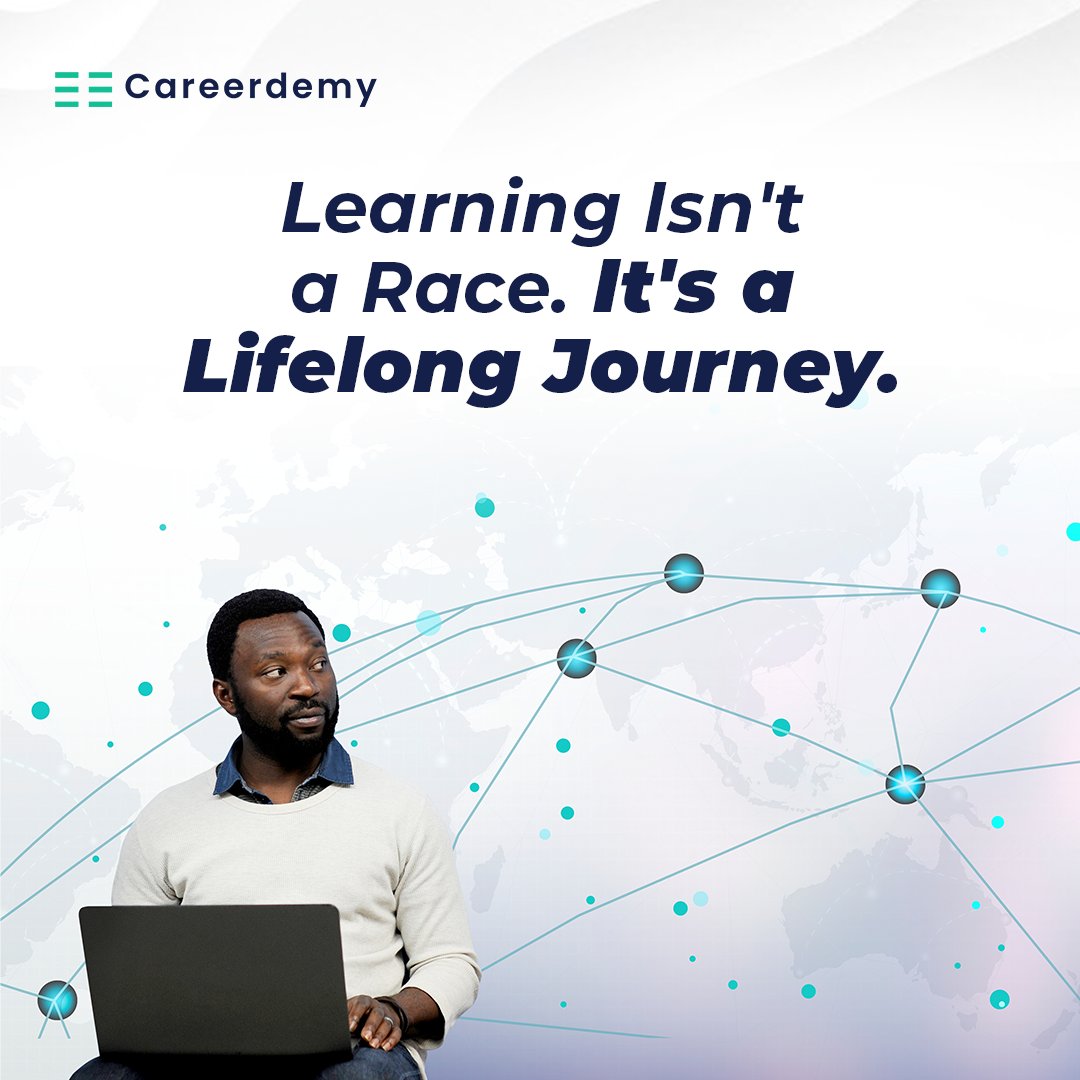 careerdemy1's tweet photo. It's easy to compare your progress with others.
But every lesson completed and every skill gained moves you closer to your goals.
Focus on your journey—one step at a time.
#MondayPerspective #LearningJourney #Careerdemy https://t.co/nzfHa0SVWt