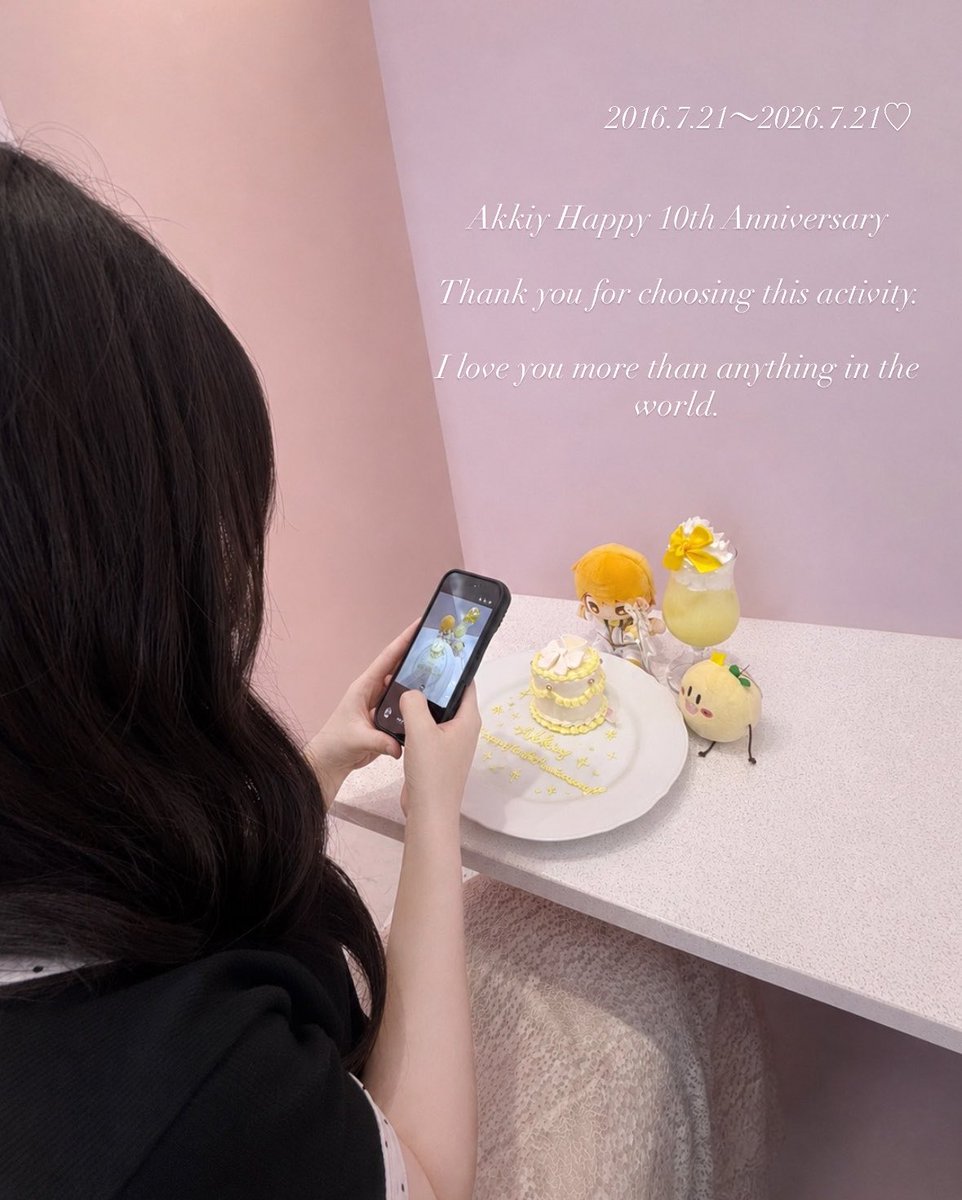 Sakki_cha's tweet photo. ｡ﾟﾟ･｡･ﾟﾟ｡ 
ﾟ。 𝐀𝐤𝐤𝐢𝐲 𝐇𝐚𝐩𝐩𝐲 𝟏𝟎𝐭𝐡 𝐀𝐧𝐧𝐢𝐯𝐞𝐫𝐬𝐚𝐫𝐲♡
　ﾟ･｡･                             𝟐𝟎𝟐𝟔.𝟕.𝟐𝟏

 #からつけあっきぃ10あにばーさりー
 #からつけあっきぃ見ろ https://t.co/yAC2yIHG6X