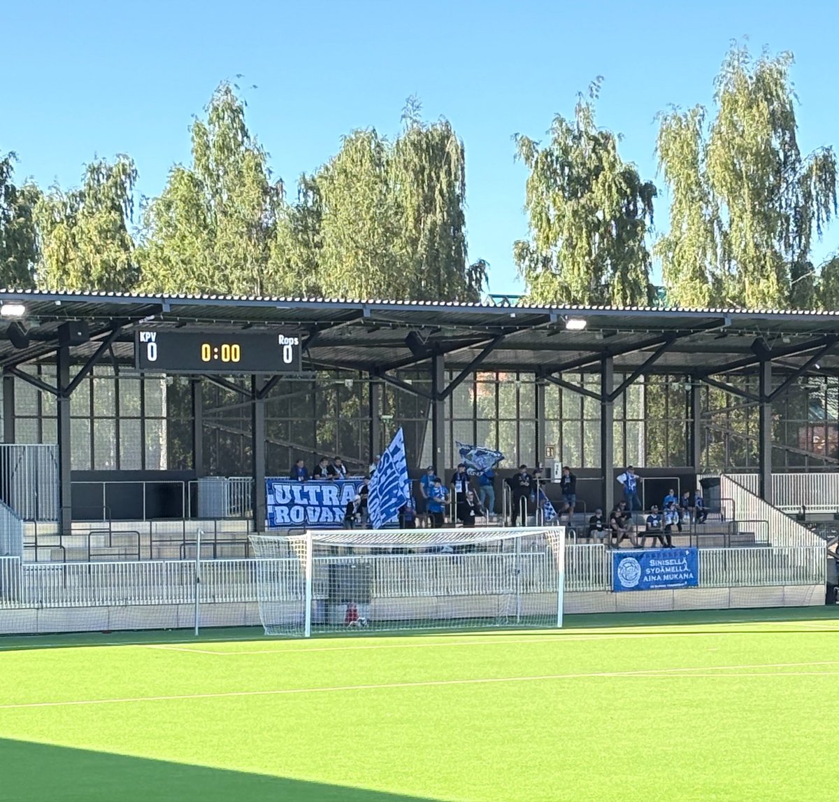jkakonen's tweet photo. Katsomassa toista peräkkäistä Ropsin vieraspeliä. Mistäköhän se kertoo? Poro on kyllä hyvää #KPV #RoPS #Ykkönen https://t.co/6Y5oLv2neW