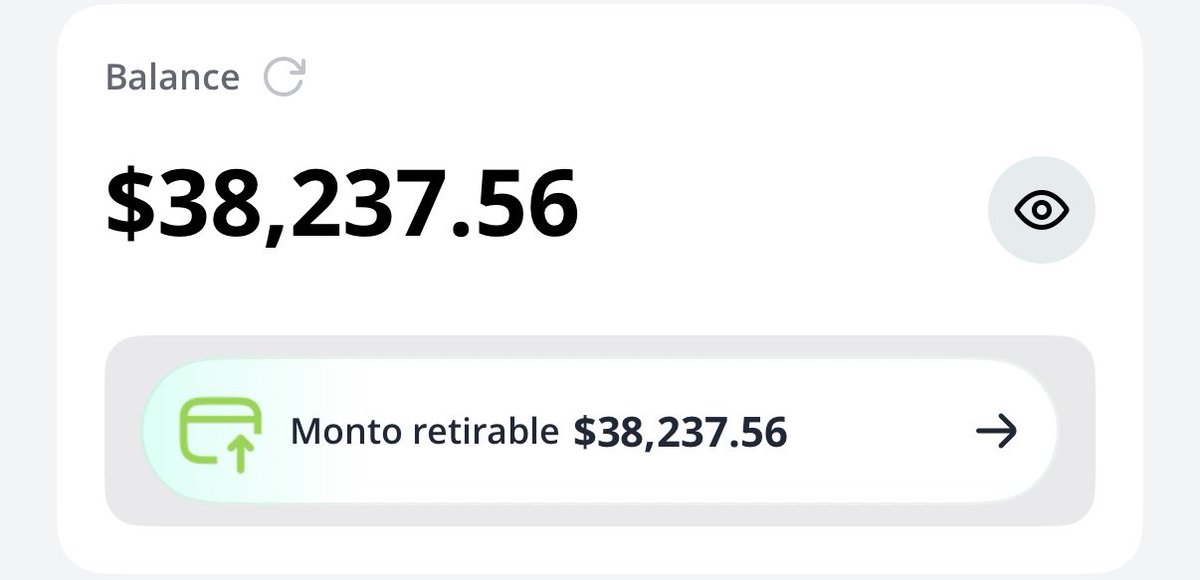 ElarqueroT's tweet photo. Tengo 38mil pesos de bank y quiero llegar a 50k en Julio 👀💰

Si me regalan 150 LIKES, COMENTARIOS Y REPOSTS ❤️💬🔁

Y les comparto el primer paso por los 50mil pesos 🏹🏹🏹 https://t.co/JvsSSKtXKi