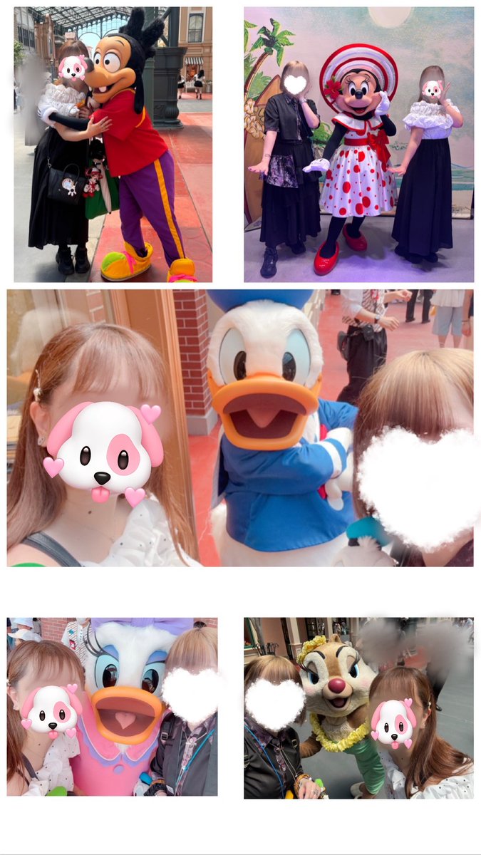 Nikamingo's tweet photo. お誕生日インでした🎶
グーフィーに会えて本当に嬉しかった😿💚
北斎と同じ誕生日ということで、お写真撮ってもらえました❕ご飯ももちろん食べた🎶
それぞれが欲しいトート引き当てたり、1年以上ぶりにマジミュ当たったり····本当に幸せな1日だったなあ！
親友ちゃんありがとうだいすき🩵 https://t.co/mzopYgff4r