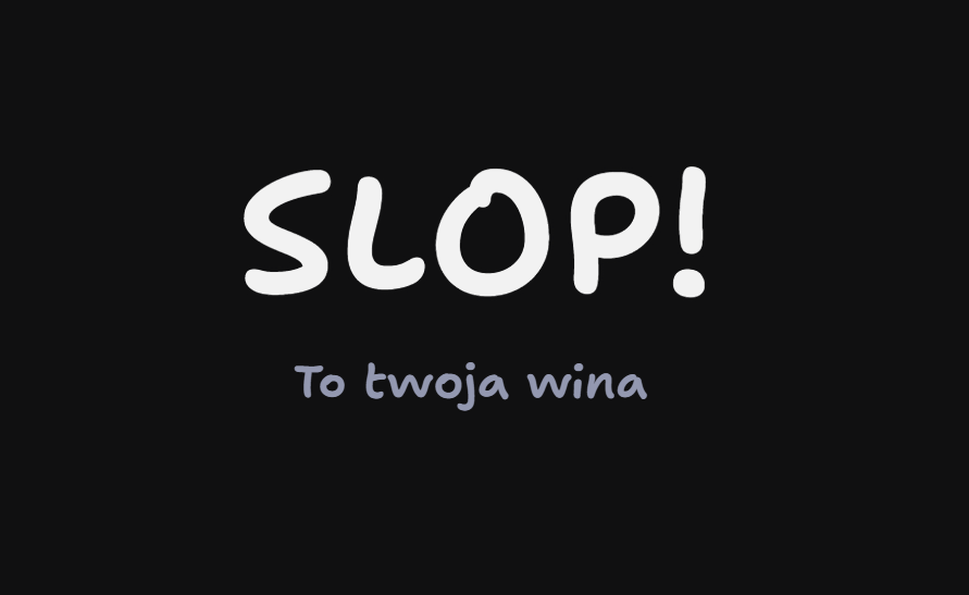 MAXIMISEART's tweet photo. Większość dzisiejszego slopu to nasza wina. Ogólnie większość rzeczy, które dzieją się w naszym życiu, to nasza wina. Slop wynika z niedostatecznego doprecyzowania oraz z braku zrównania się „myśleniem” z AI.

Bardzo często to człowiek tak naprawdę nie wie, co jest dobre, a co złe. Nie potrafi też tego jasno wyjaśnić. W takiej sytuacji AI nie robi nic innego, tylko wypełnia tę lukę, która powstała z naszej winy, najbardziej przeciętnymi założeniami i decyzjami.

Więc osoby, które obwiniają AI za przeciętne rezultaty -to wasza wina (moja czasami też, nie jestem idealny).

To, co powinniśmy robić, żeby tego uniknąć, to zatrzymać się na chwilę i zastanowić, co tak naprawdę dajemy temu AI i jak ono to widzi.

Nie wiem, czy też to widzicie, ale jest dokładnie tak samo jak z ludźmi. Możemy mówić te same słowa, ale słyszeć coś zupełnie innego.