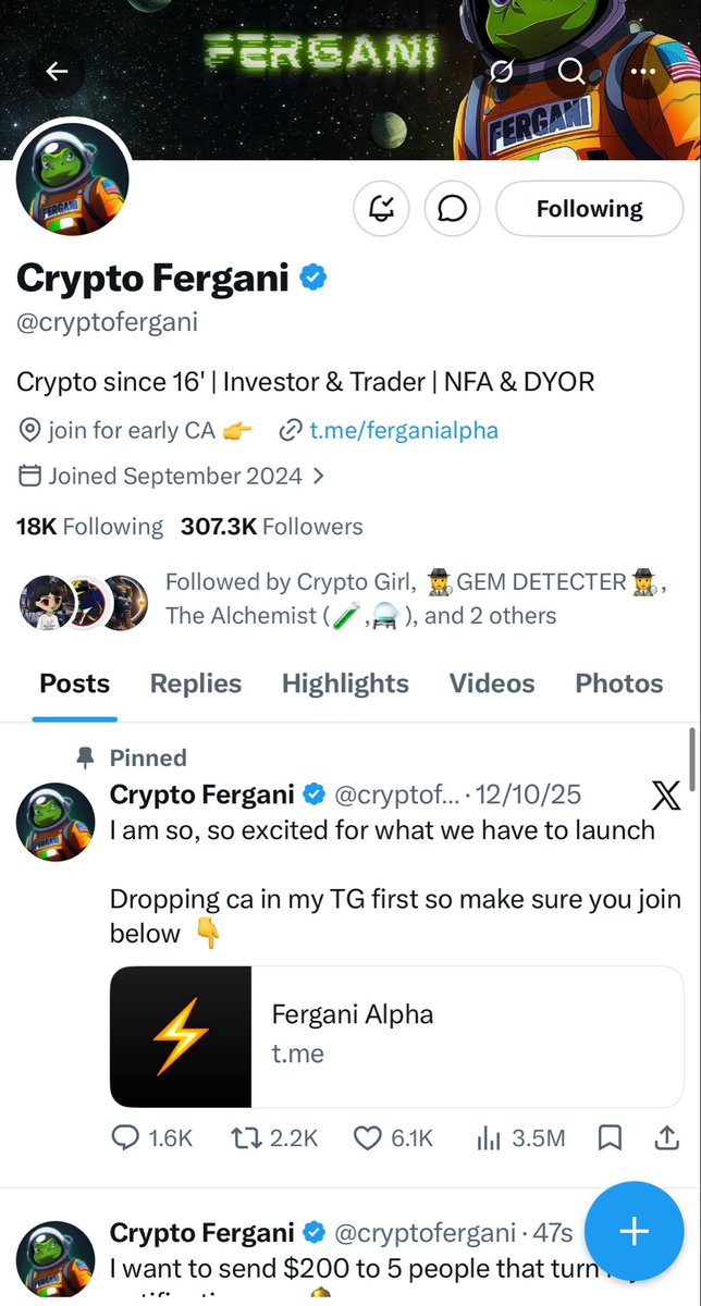 futureonearth's tweet photo. @cryptofergani I’m following you since Ages !
But never won anything..

Plz I want start over everything &amp; I really need this..

DxadDynG3EWkdWtXqKyoLYFiQKLDx9teeyzkyRyzENkn https://t.co/f4JMxbhbR2