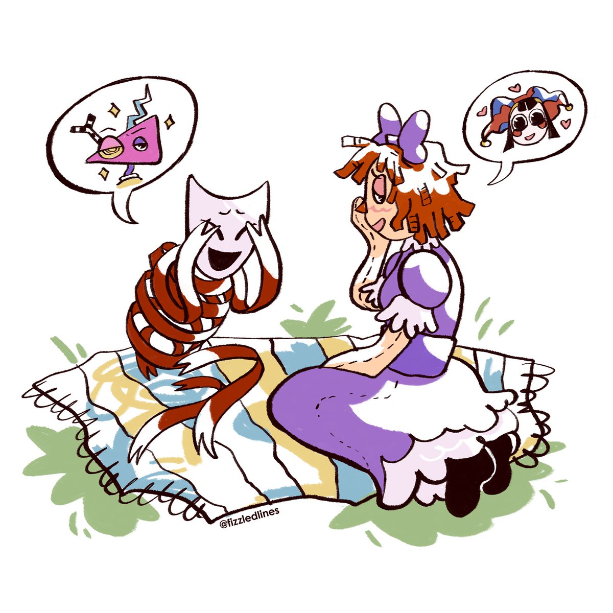 fizzledlines's tweet photo. girls talk 😳 #tadc https://t.co/aSHbtrj38b