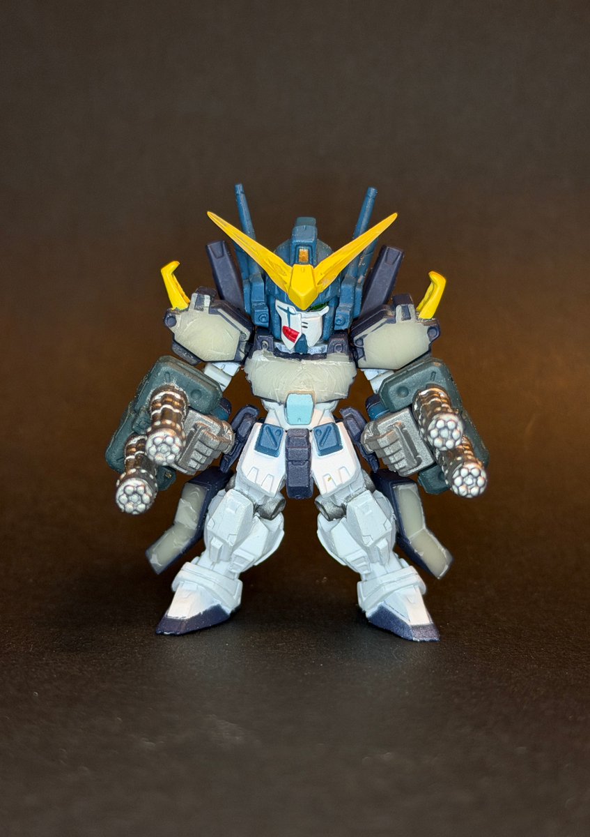 wingG_ew's tweet photo. ガンダムコンバージ
ガンダムヘビーアームズ改EW

肘の角度を変更&amp;軸接続加工。

#GUNDAMCONVERGE
#ガンダムコンバージリペイント 
#ガンダムコンバージ改造
#ガンダムW
#ガンダムヘビーアームズ https://t.co/B4LcAI6DhD