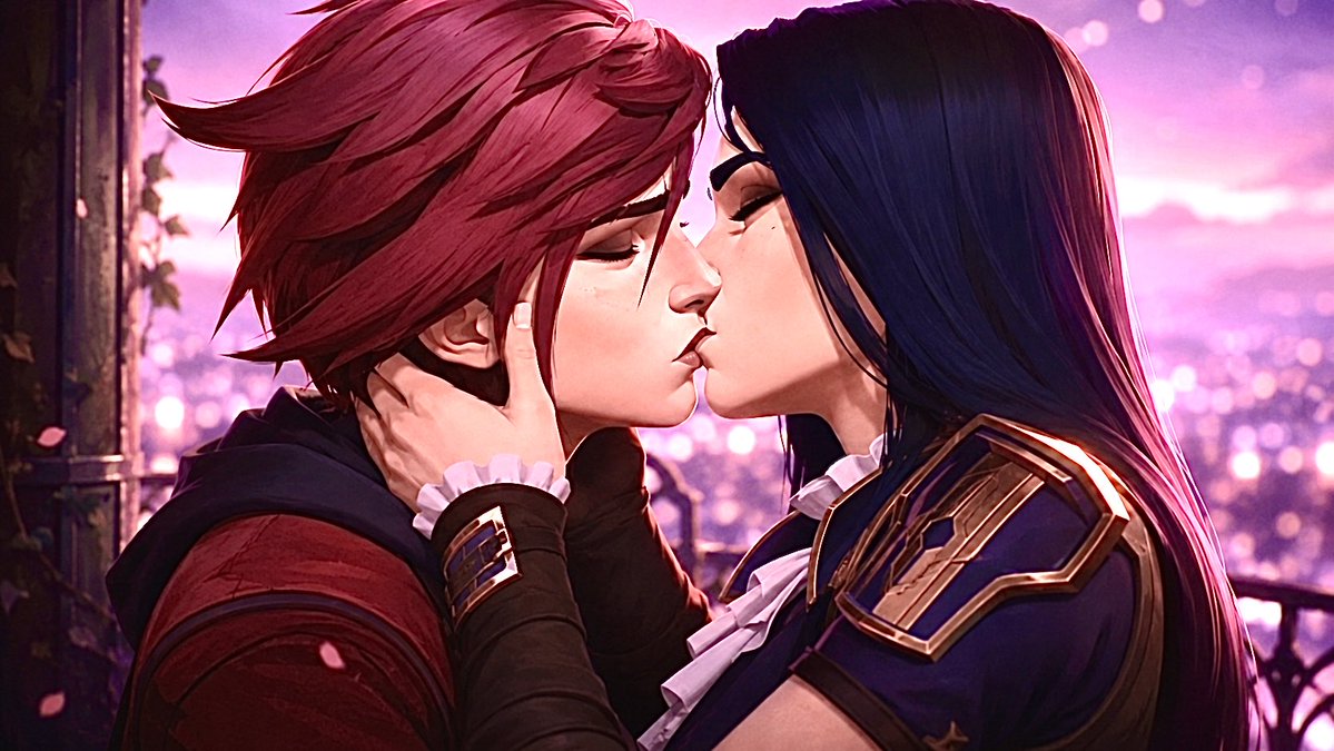 vi_kiramman__'s tweet photo. 💙CaitVi❤ 

#caitvi #vi #caitlyn #arcane https://t.co/X8AImgt7jP