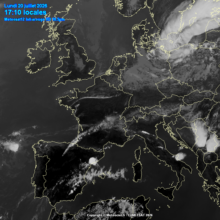meteo_sitges's tweet photo. Last #Meteosat IR 10.8µm via @eumetsat https://t.co/xBJ6PhnPng