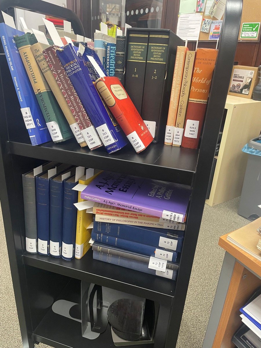 JesuitArchives's tweet photo. Another trolley's worth of reference books has now been added to the online catalogue.
Why not take a browse and see what's been catalogued so far? Explore the catalogue here: https://t.co/hu48PneBiI
#ReferenceLibrary #ResearchResources #BookLovers #Cataloguing https://t.co/WEo2ZVxNcG