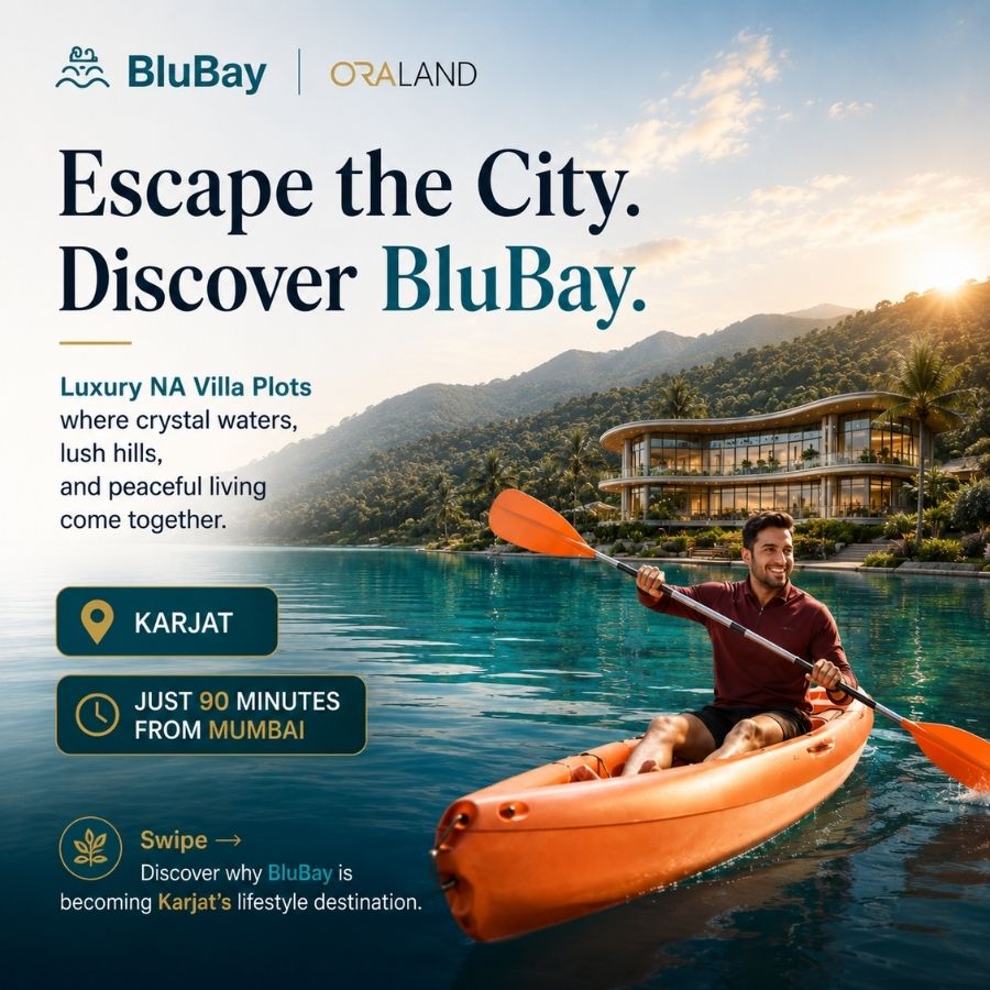 HEIndia's tweet photo. Escape the city. Discover BluBay. 🌿💧
Premium NA Villa Plots in Karjat, where every weekend feels like a vacation.
📍 Just 90 mins from Mumbai
🌐 https://t.co/R2GLmTX1c8

#BluBay #Karjat #VillaPlots #LuxuryLiving #NatureLiving https://t.co/bXKFKiAxUH
