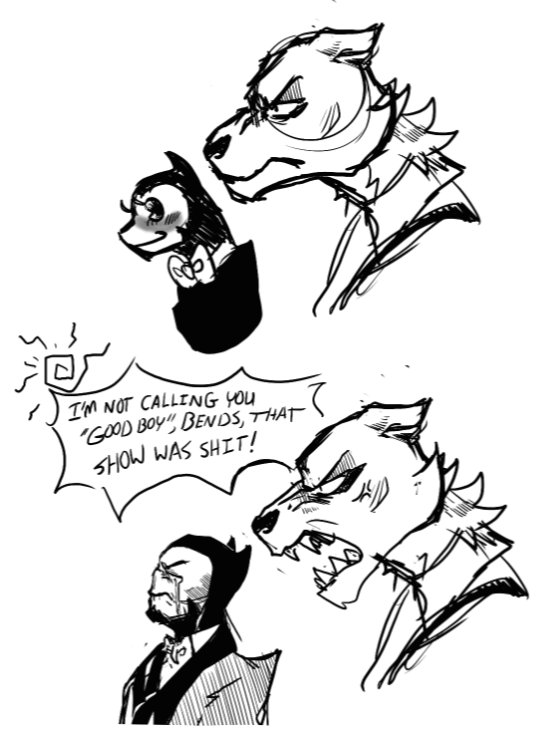 Sassily_Sleepy's tweet photo. He goes stupid for her 💛
—[Ray in Devil's Hand!]—AU
#BATIM #BATDR #BENDY #AU #RIDH https://t.co/LbztIiIUEp