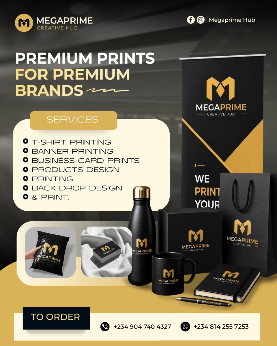 BleevNationX's tweet photo. Excited to introduce MEGAPRIME CREATIVE HUB! 🎉
We specialize in premium printing, branding, and photo framing.
We're officially open for business. Kindly repost to help us reach more people. ❤️

#frame
#photoframe
#printing
#trending https://t.co/6hNHD04oD4