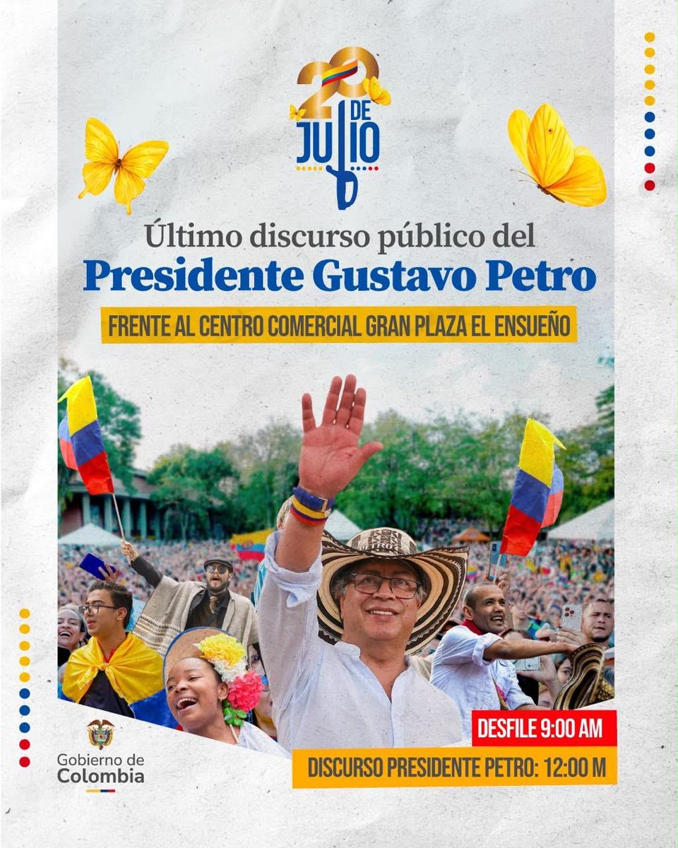 sandramilemu's tweet photo. Hoy tod@s estamos acompañando a nuestro presidente @petrogustavo por la vida y contra el fascismo https://t.co/7DNgM1ufpS