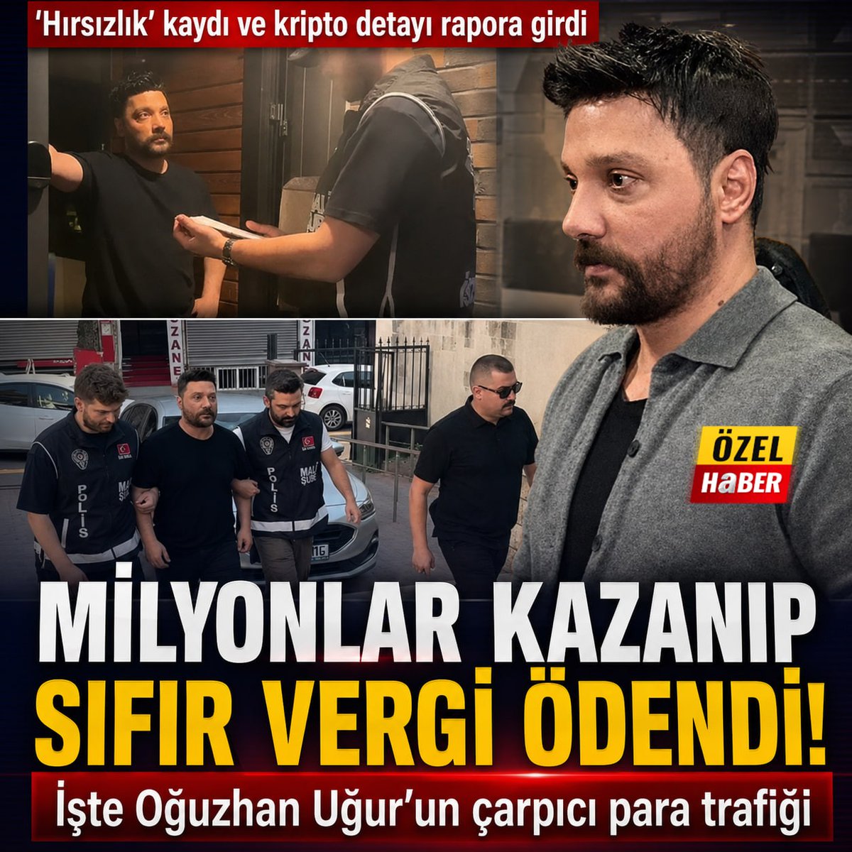 malikejder's tweet photo. Oğuzhan Uğur ve ailesinin milyonluk para trafiği mercek altında! 

10 yılda 163 milyon ciro çekmişler.. paraların kaynakları tutarsız..

Ödedikleri vergi sıfır!

"Vatan millet sakarya Atatürk"

"Asker çocuğuyum ben"

Vergi ödemeye gelince arazi.. https://t.co/yVQ5aHaurs