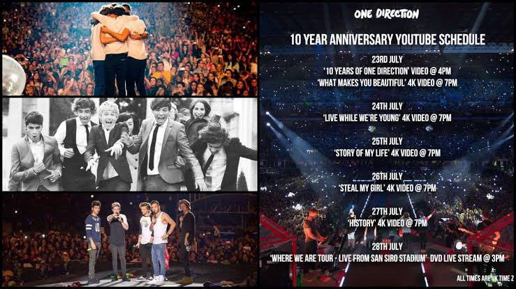 Crismtz_ahft's tweet photo. Recuerdan cuando One Direction tenía todo un itinerario desde el día 23 al 29 de julio para celebrar el aniversario de 10 años

Esa semana fue la más icónica que vivimos desde el “descanso” 😭 https://t.co/iTt7Bp8lT8