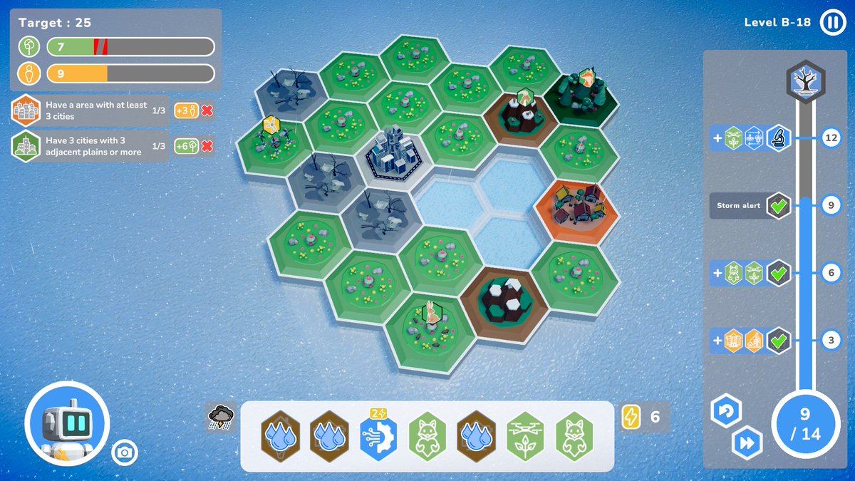 PoloBuilder's tweet photo. Only 2 days until Hex Harmony launches in Early Access on Steam!
In the meantime, here are some new screenshots from the game.

💚 See you on July 22!
#indiedev #gamedev #cozygames #indiegame #puzzlegames https://t.co/vq1qiK4V1i