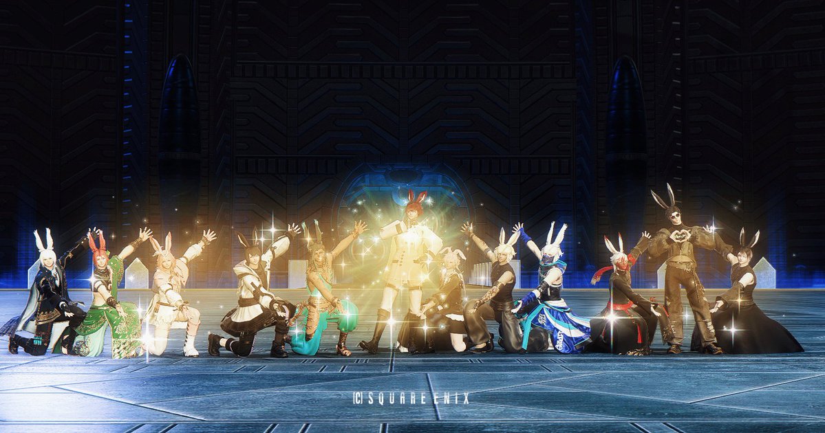 Pyro_FF14's tweet photo. 交流会夜の部に参加して来た
個性の塊うさぎ達、面白かったꪔ̤̮ˊ˗
#Usao_Chill_Time https://t.co/cqaZOQmYOB