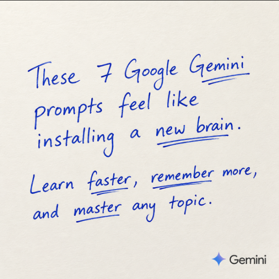 대부분의 사람들은 Gemini에게 질문을 하지만, 저는 Gemini에게 가르쳐 달라고 요청합니다. 대표 이미지