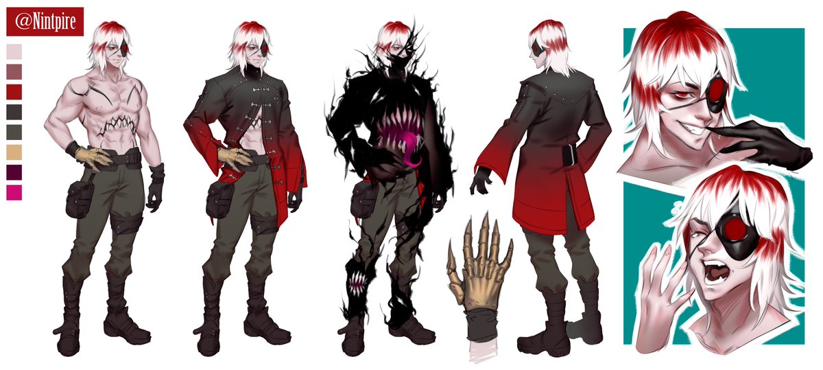 Nintpire's tweet photo. Refsheet - Nint🩸

"O Imperfeito."

Projeto BELISAR // Espécime-01

🦇- https://t.co/YQFUlEFojD
🦇- https://t.co/LfpBMJdzLT https://t.co/De9O7octR3