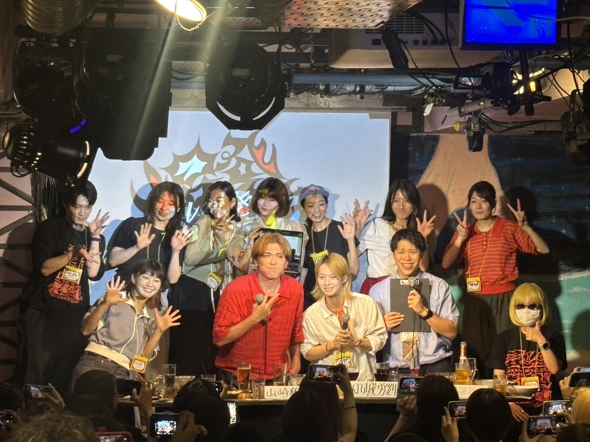 ymzk_akr's tweet photo. 第二回 #愛しのボカン大作戦会議「爆発前夜」vol.発、終わりました。長い会議、皆様、お疲れ様でした！小越っちも裏で「めちゃ楽しい」って言ってました。やったね。
たくさんの反応、お差し入れ、ありがとう。
メインヴィジュアル、お楽しみに。アレのコードもよろしく。次はvol.前！9月12日！ https://t.co/2eE574qMHI
