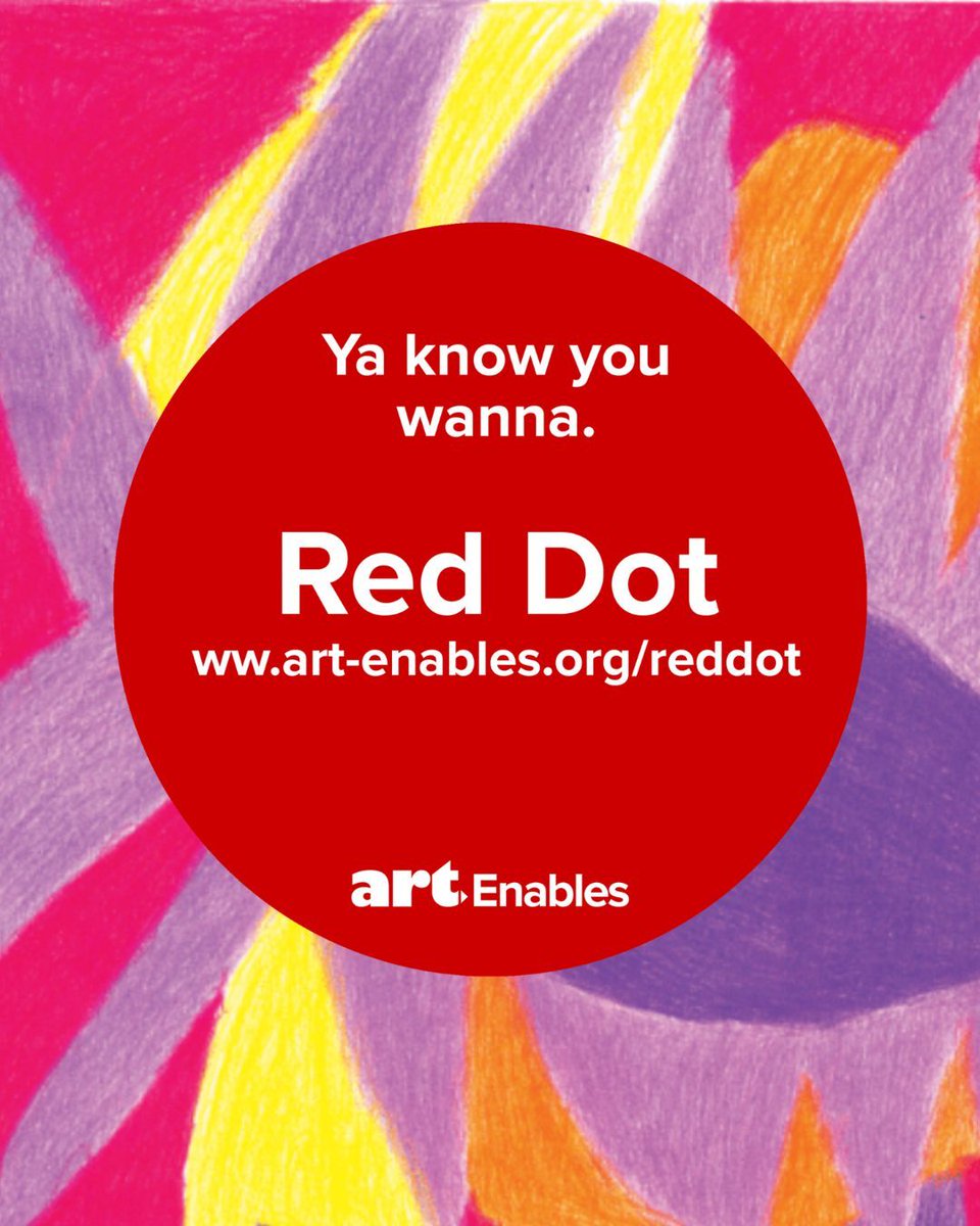ArtEnables's tweet photo. We're in the final stretch of our Red Dot campaign – and we wanted to share why two of our longtime monthly donors give. Click this link to become a Red Dot donor!: https://t.co/Grr4InGAsb  🔴 https://t.co/NE0V8pZS44