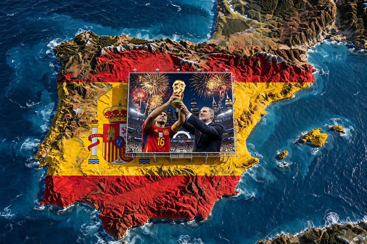 halconcillorojo's tweet photo. LA PELÍCULA 
CRÓNICAS DE LA ESPAÑA DE PIEL DE TORO.

El Criticón

Somos Campeones y la SEGUNDA ESTRELLA pa casa.
VIVA ESPAÑA. https://t.co/WIYpqVWKyG