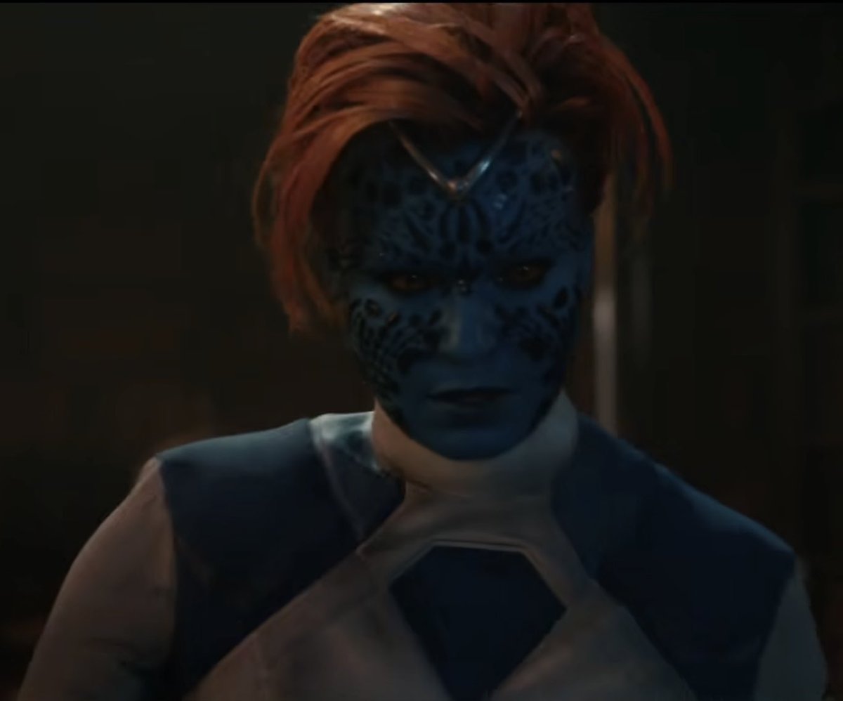post2aj's tweet photo. @Sksj002 That’s Mystique playing mind games with Thor https://t.co/vkqFp9YvdS