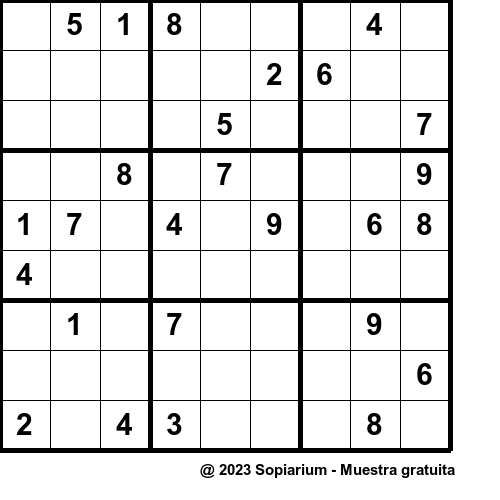 sopiarium's tweet photo. Si tienes cinco minutos libres, tienes un reto. Sudoku diario #1012. Busca el número que más se repite. Si te atascas, vuelve en diez minutos. 22/07/2026 #Sudoku #Pasatiempos https://t.co/1h5ytQz6wr