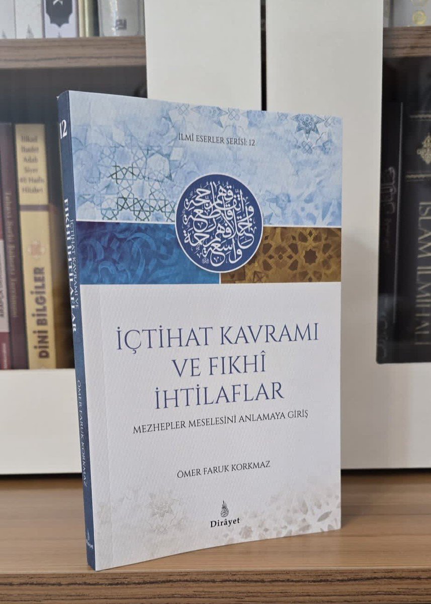 kartalsalih's tweet photo. # Çekiliş 5: 

@OmerfarukKorkmz hocanın ictihad kavramı ve mezheplerin ihtilafındaki rolü etrafında hazırladığı yeni eserini çekilişle hediye edelim.

* 3 kişiye
* Retweetle 
* Takip şart değil. Olursa ne âlâ. 

Sonuçlar haftasonu  inşaallah. https://t.co/EphfPeySm1