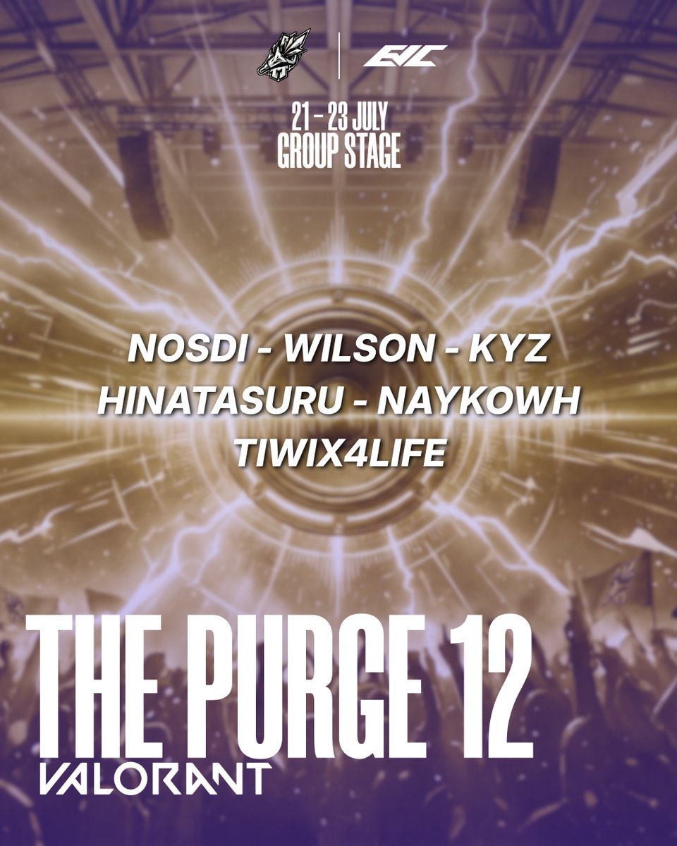 TuttTuttCorp's tweet photo. Notre roster est dévoilé, place au premier tournoi ! 🔥

On a le plaisir de vous annoncer notre participation au The Surge #12 organisé par l'@EVCtournaments, du 21 au 23 Juillet.

Premier match dès demain à 18h en direct sur le Twitch de @thed1ka  !
 📺https://t.co/V6sdorhCbE https://t.co/Ea7IYQA6kx