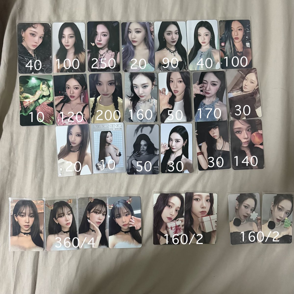 Pa_lette123's tweet photo. พร้อมส่ง ✨
aespa ลดจุกๆ ‼️‼️‼️
ตามภาพ (ค่าส่งเหมา 30)

หรือแลกเป็นน้องหนาว อัตราส่วนแล้วแต่ตกลง 
พต DM

#ตลาดนัดเอสป้า #ตลาดนัดaespa https://t.co/KZhWyryQSJ