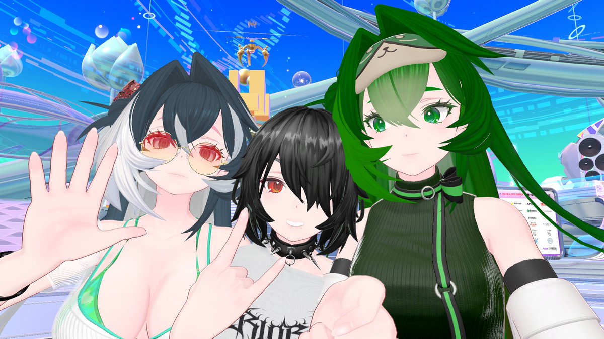 azatokanadome's tweet photo. 今日のVket配信
コマネ改変でVketを回ってきたんだぜ
明日火曜22時からはホラー2ワールドを巡ってくよ
#komane3D #teamARK #Vket https://t.co/L8E9fqzMRL