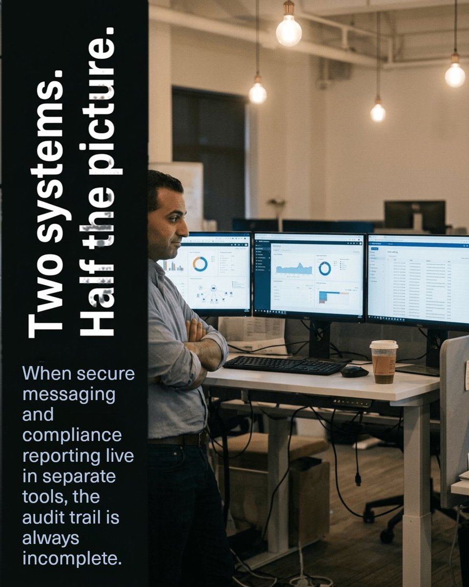 Squealock's tweet photo. Compliance weakens when secure messaging and reporting live in separate systems. Squealock keeps both in one place, so you can prove control faster. Request a demo today. #cybersecurity #infosec #emailsecurity

Discover the power of real-time defense https://t.co/R6IVHLJVfJ https://t.co/t23Fw6BofS