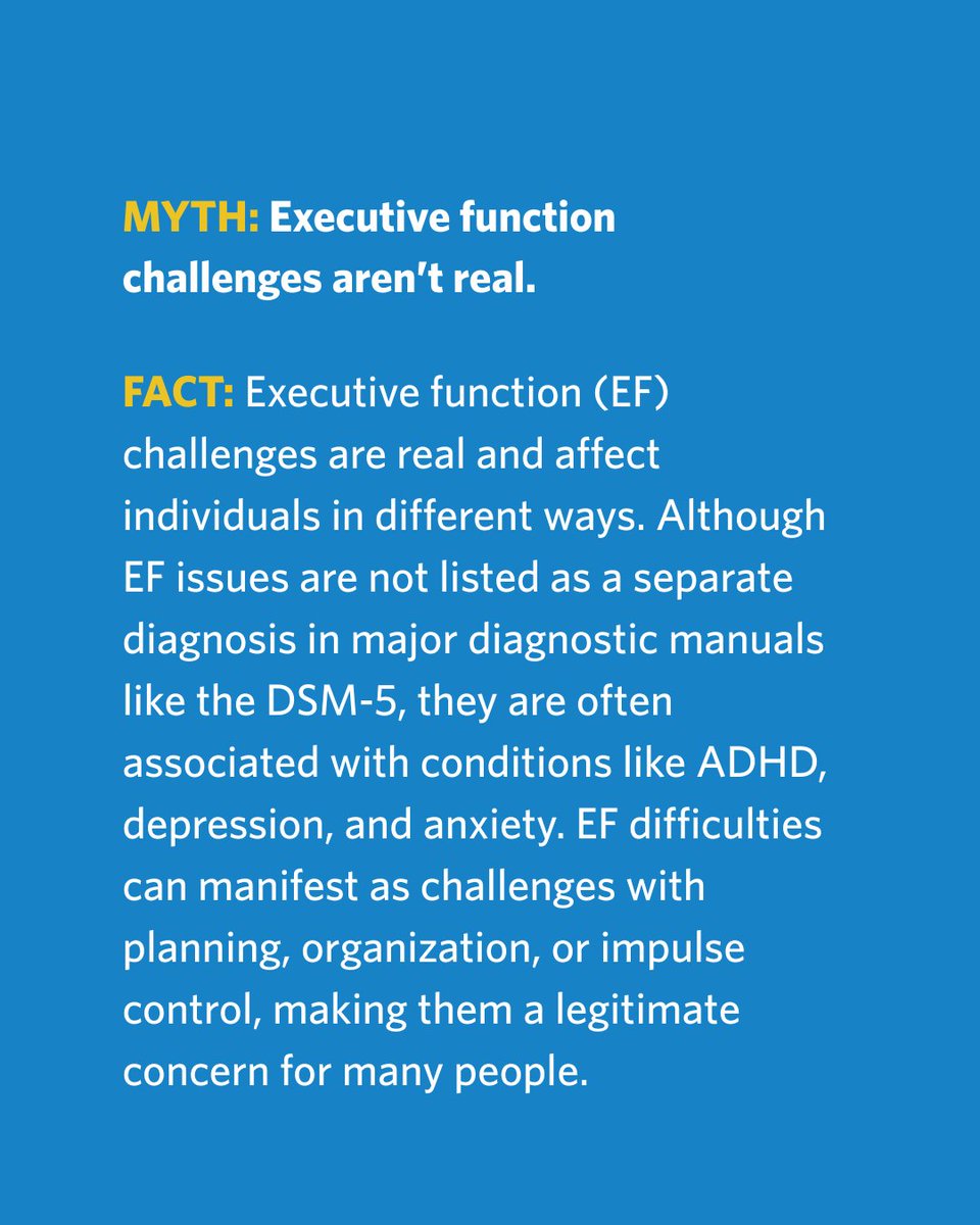 LMKOutreach's tweet photo. Not everything you hear about executive function is true. 🧠
Swipe through some common myths—and the facts that challenge them.
📘 Get the full FREE Executive Function Guidebook here: https://t.co/CGfLPLnCHa
#ExecutiveFunction #BackToSchool #TeacherResources https://t.co/tCdgrxgM5s