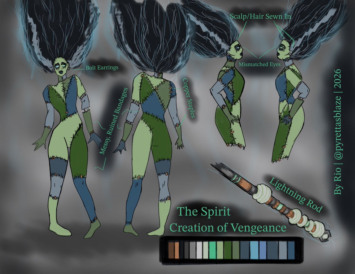 pyrettasblaze's tweet photo. thinking about submitting this concept for the spirit, not sure though I had a lot of fun designing it :) https://t.co/1SH56hoBee