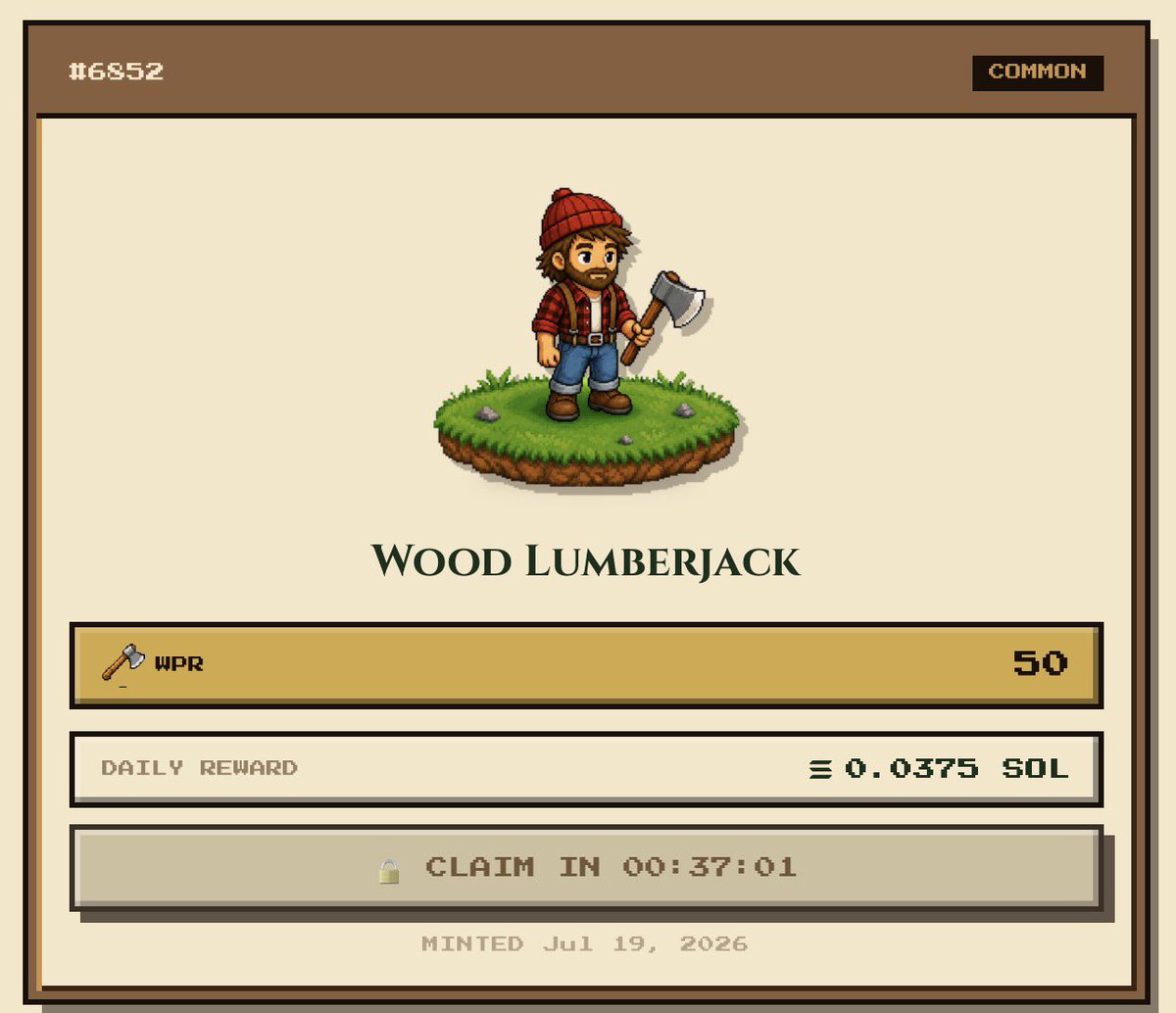 WoodTowns's tweet photo. Lumberjacks! 🪓🌲

Has it been 24 hours since you hired your Lumberjack?

Head to your Inventory and claim your Minting Phase daily reward. 💰

Starting tomorrow, your Lumberjacks will officially head into the forest, chop trees, and begin earning $WOOD based on their Wood Production Rate (WPR).

We’re also incredibly close to minting out!

Due to the high activity around the mint, our frontend experienced some temporary issues caused by a large volume of automated requests and unsuccessful transaction attempts. The team has been monitoring everything closely and working to keep the minting experience running smoothly. 

Thank you to everyone who joined us from day one.

The forest is almost full. Tomorrow, the chopping begins. 🪓🌲

Welcome to WoodTown!
