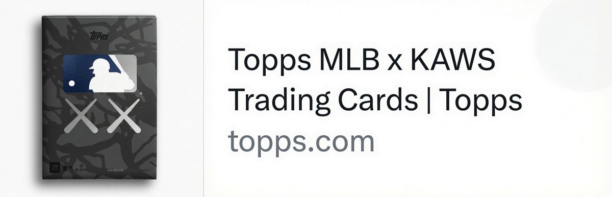 cardrestocks's tweet photo. Back in stock 👇 #TOPPS #AD 

$124.99 : https://t.co/BeUYgdUdj3 https://t.co/AryjEEIMab