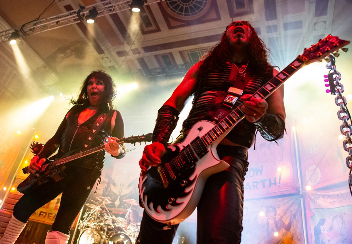 WASPOfficial's tweet photo. A powerhouse lineup is headed your way as W.A.S.P. launch the "1984 to Headless" Tour across the U.S. and Canada with special guests KK's Priest, delivering a celebration of classic heavy metal that spans generations.

Tickets and VIP packages available now at https://t.co/Eu5aDDFDaX