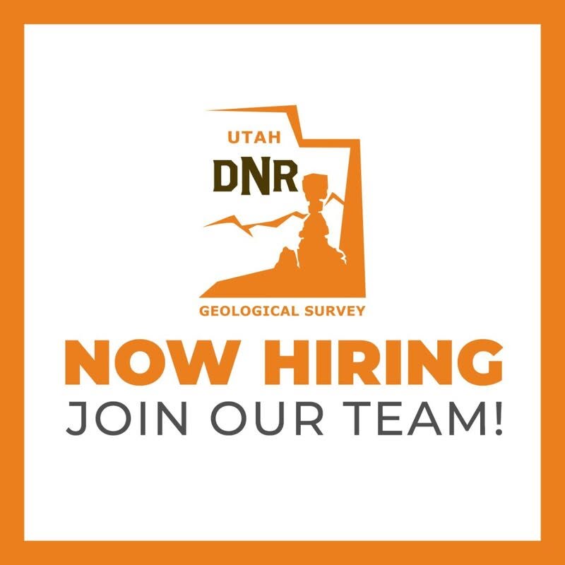 utahgeological's tweet photo. We are hiring!

The Geologic Mapping and Paleontology Program at UGS is looking for a full-time, permanent Preparator – Field Paleontologist to help document, preserve, and promote Utah’s vast paleontological resources.

Learn more and apply by 8/6/2026: https://t.co/vEaG3OyGi5 https://t.co/3D5AiA0UTB
