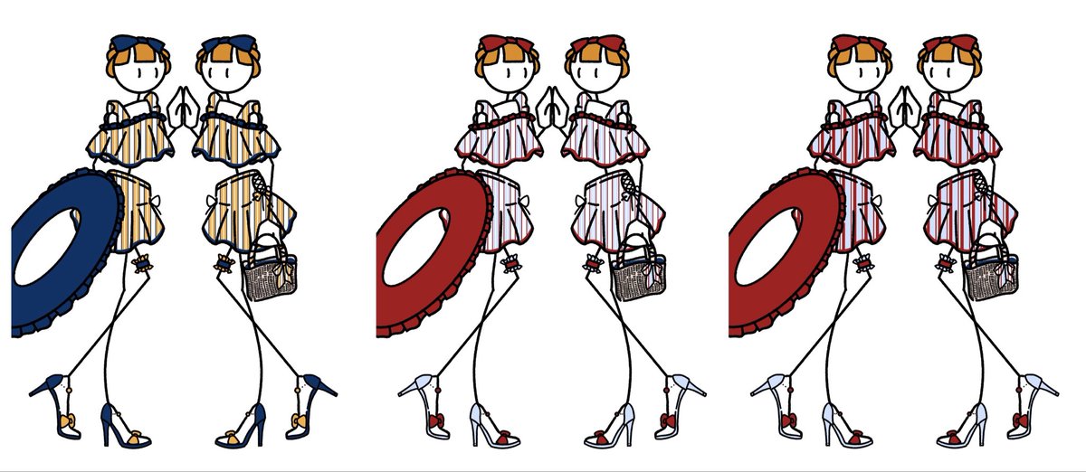 nana_d_001's tweet photo. ストライプ柄
ギンガムチェックも可愛いけどもう少しいろんな柄を試してみます…！今回のストライプも大人っぽくて可愛い
(324日目) https://t.co/6tH2v79pGP
