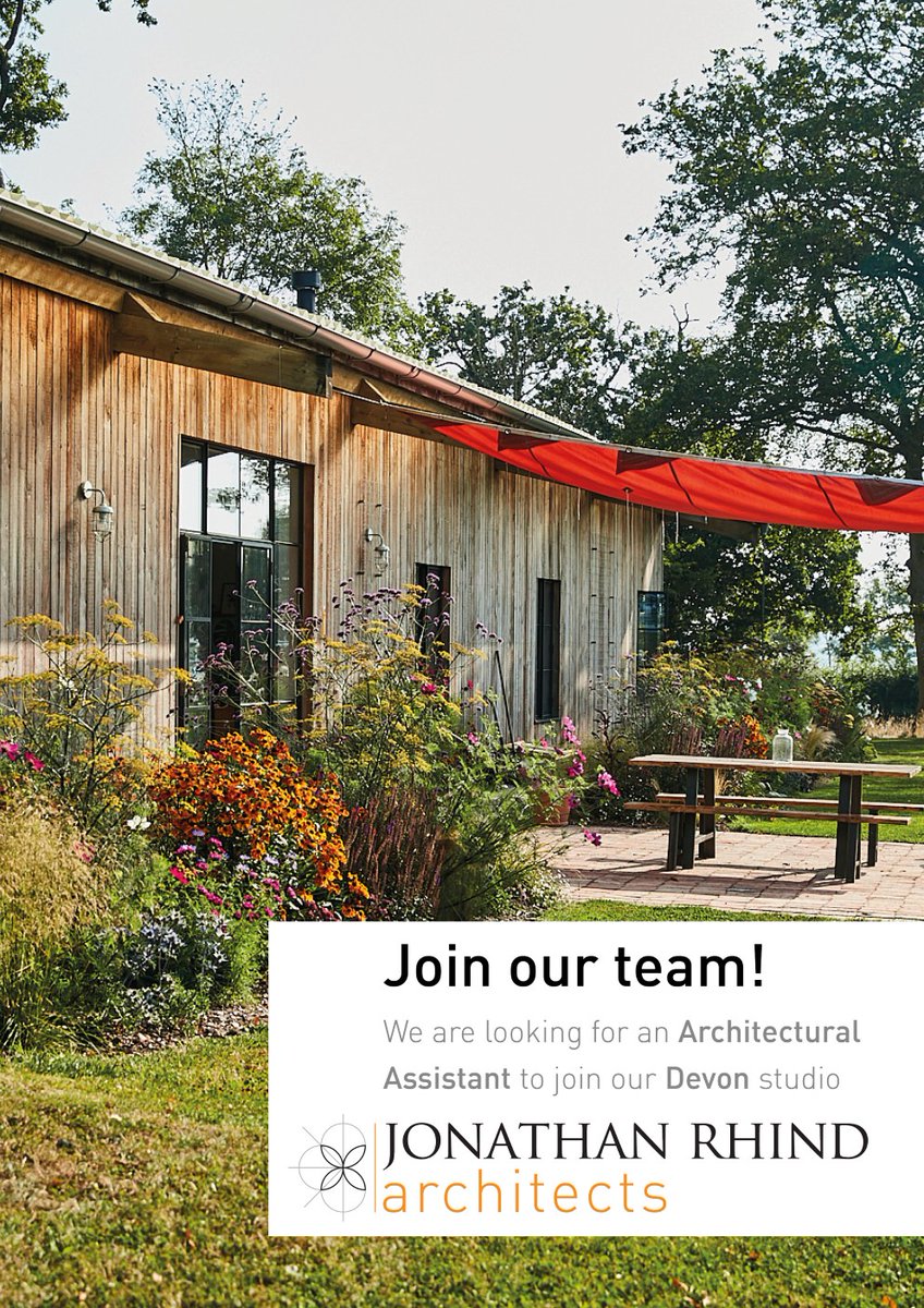 JonathanRhind1's tweet photo. We are looking for a Part 1 or 2 Architectural Assistant to join the team in North Devon. Take a look at the website for more info #workinDevon #architect #jobopportunity https://t.co/LSe4lSqfCN