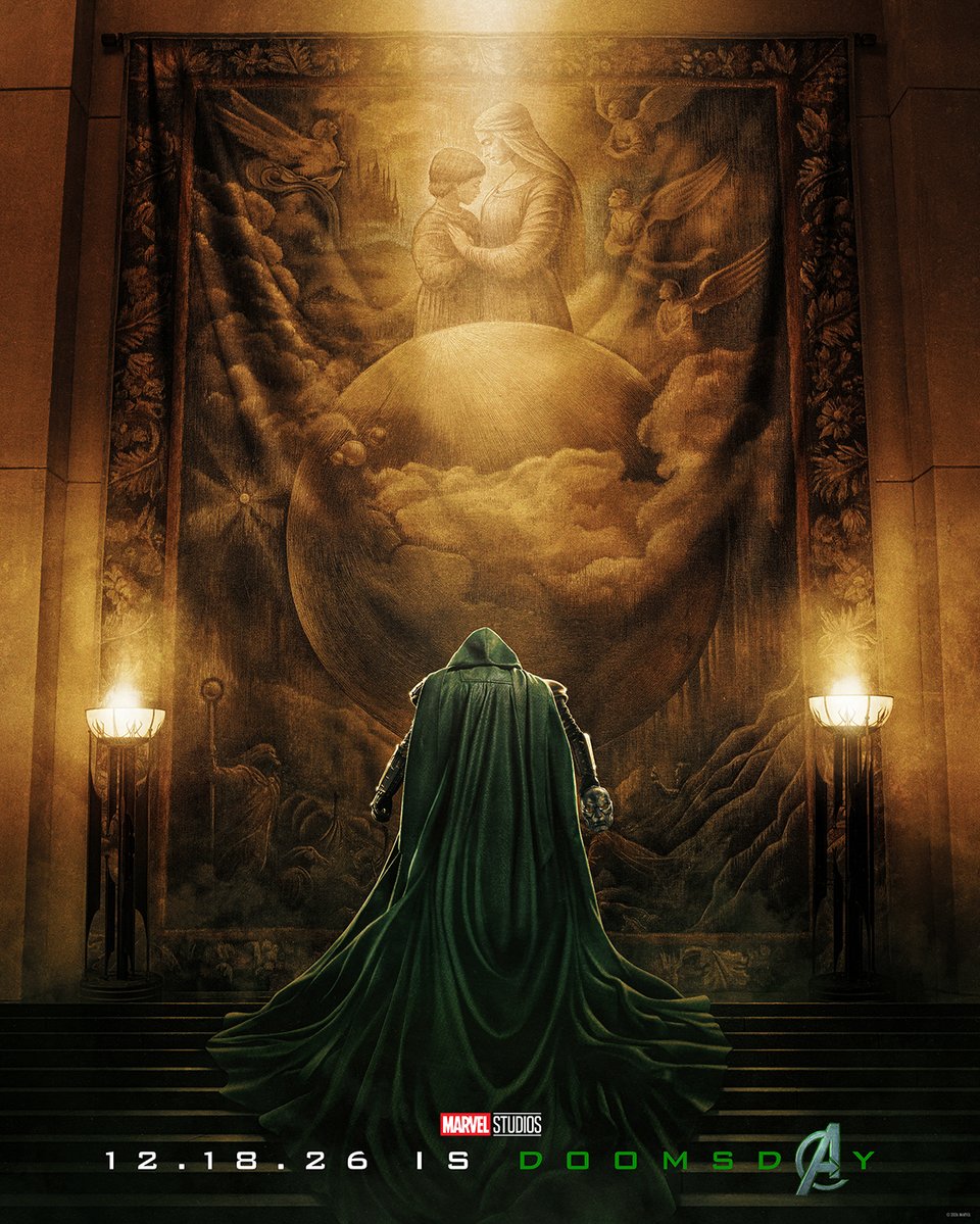 AMCTheatres's tweet photo. Doomsday is coming.
Select tickets are now available for AVENGERS: DOOMSDAY. See in in AMC Theatres 12/18. https://t.co/uWob9FXKGb https://t.co/nSJevzGEdB