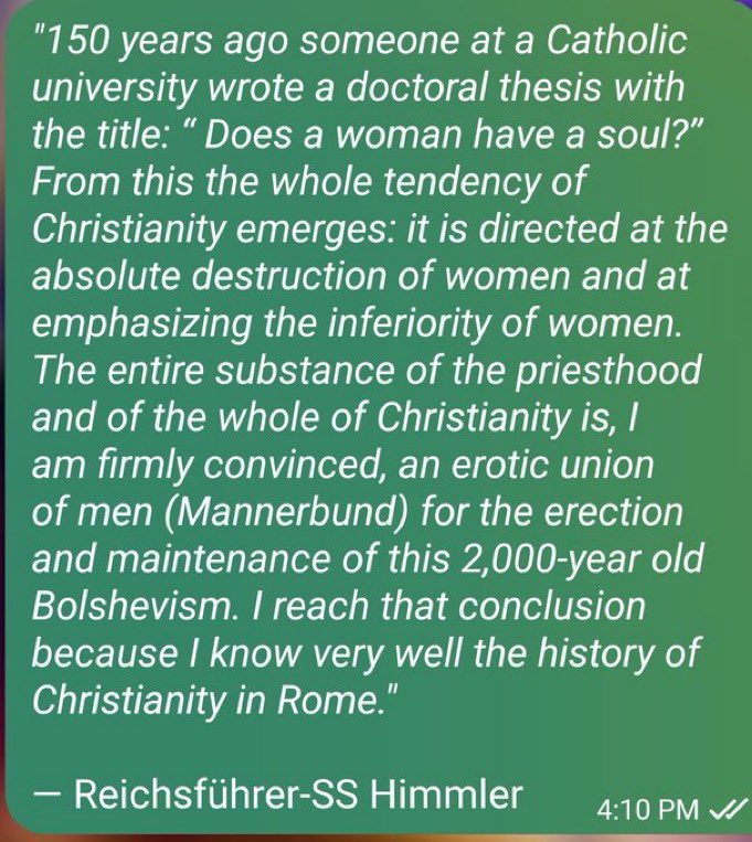 ALteppes's tweet photo. @Ughleigh1 @Wrath_o_Whitey @JakeMunro Hence why Prophyry was so adamant about the danger of xtianity, going so far as to claim that it could threaten the state.

The left wing mob is Anti-Satan (Real Satan) &amp; Anti-white
Their mantra is OBEY, while AC’s has always been REBEL
It’s literally counterfeit counter-culture. https://t.co/KLc1uBTldj